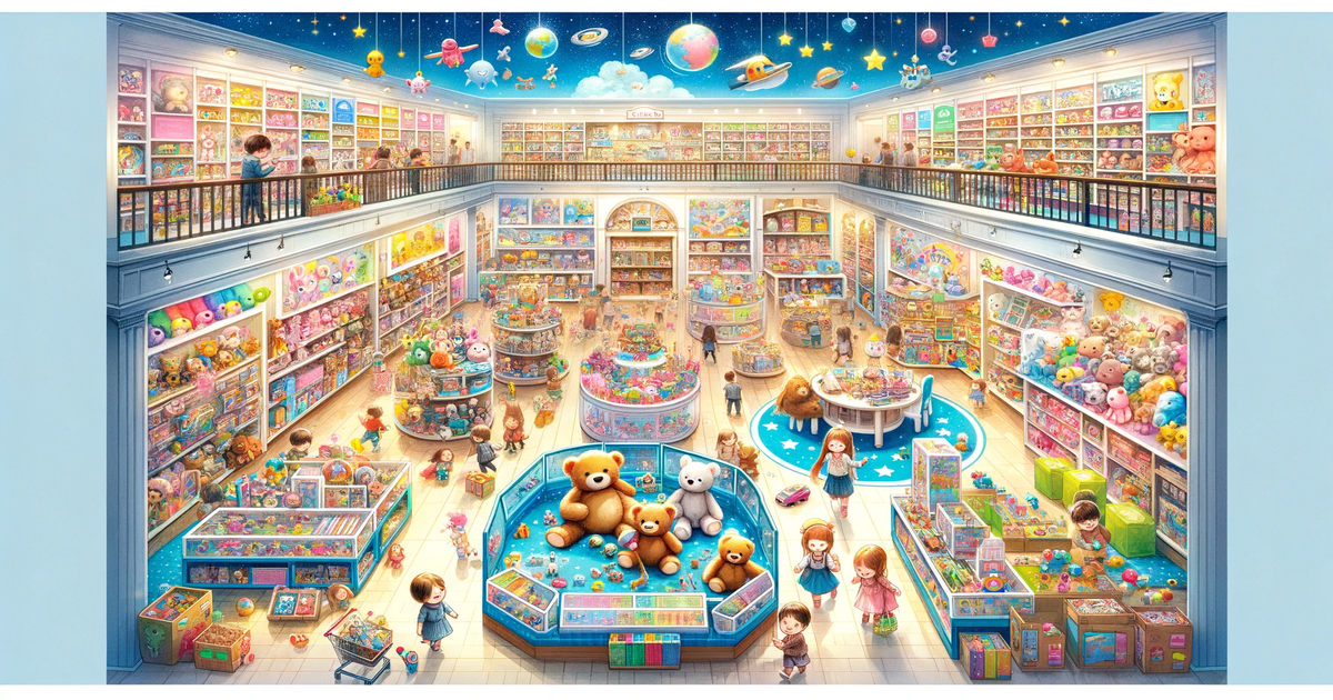 大型店で見つかる！おもちゃ屋完全ガイド【豊富な品揃え＆子供が喜ぶ体験】